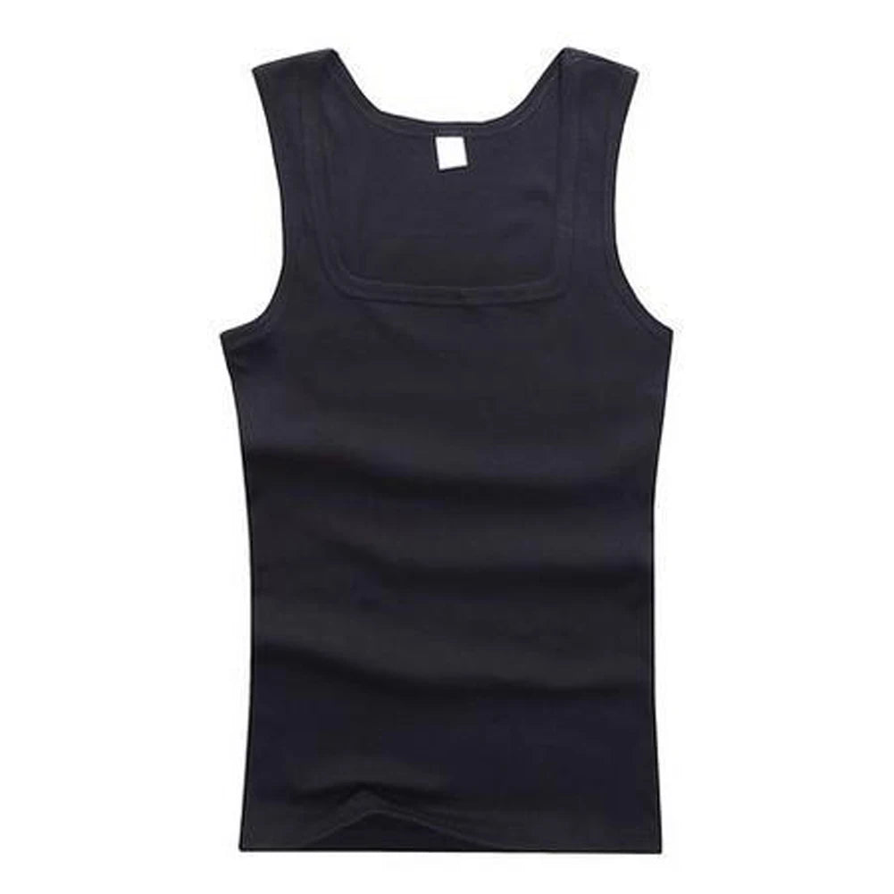 2020 Plus Size Men’s Sleeveless Tank Top – Black / White / Gray