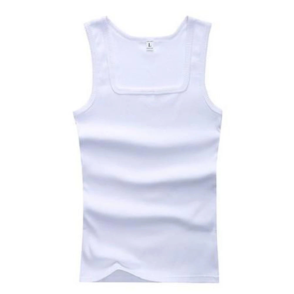 2020 Plus Size Men’s Sleeveless Tank Top – Black / White / Gray