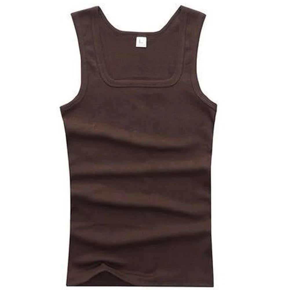2020 Plus Size Men’s Sleeveless Tank Top – Black / White / Gray